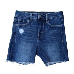 Gap Denim Distressed Cut Off Jean Shorts Sz 2